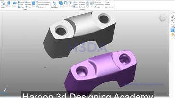 Steel Nut Model Reverse Engineering In #Powershape2018
