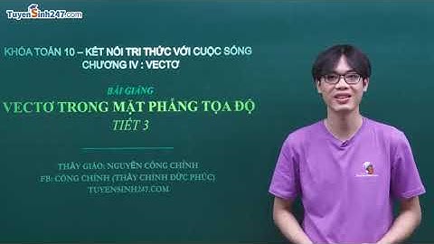 Các bước giải bài tập vecto co ban oan 10