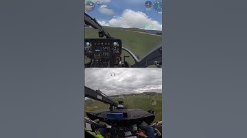 Airbus EC135 helicopter takeoff - Aerofly FS Flight simulator vs Real life #pilot