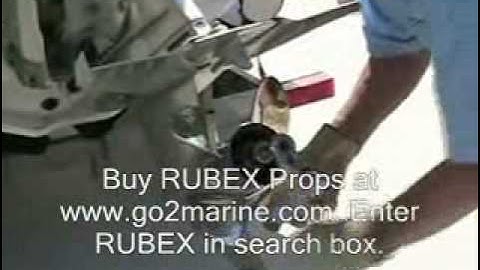 Rubex Interchangable Hub Propellers