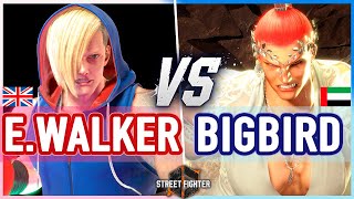 SF6 🔥 Ending Walker (Ed) vs Bigbird (Marisa) 🔥 Street Fighter 6