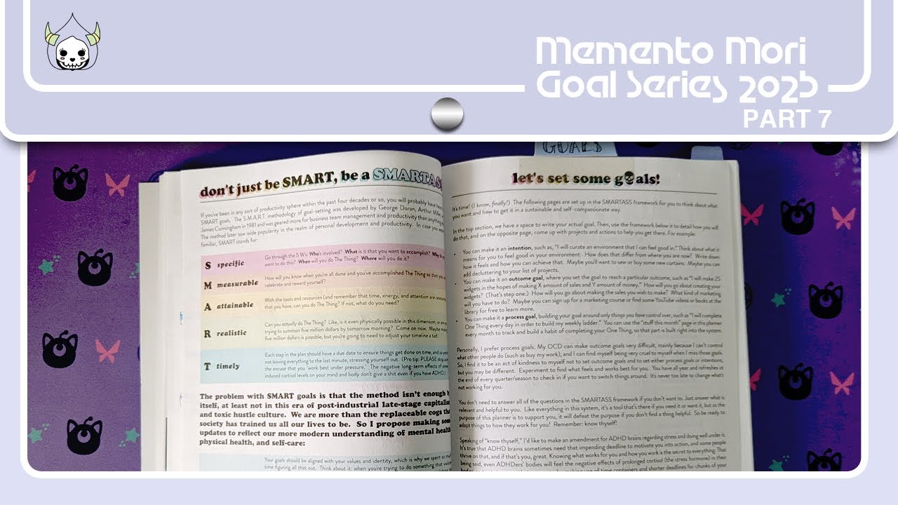 The Memento Mori Goal Planning Series 2025! Part 7 ~ My Goals for 2025