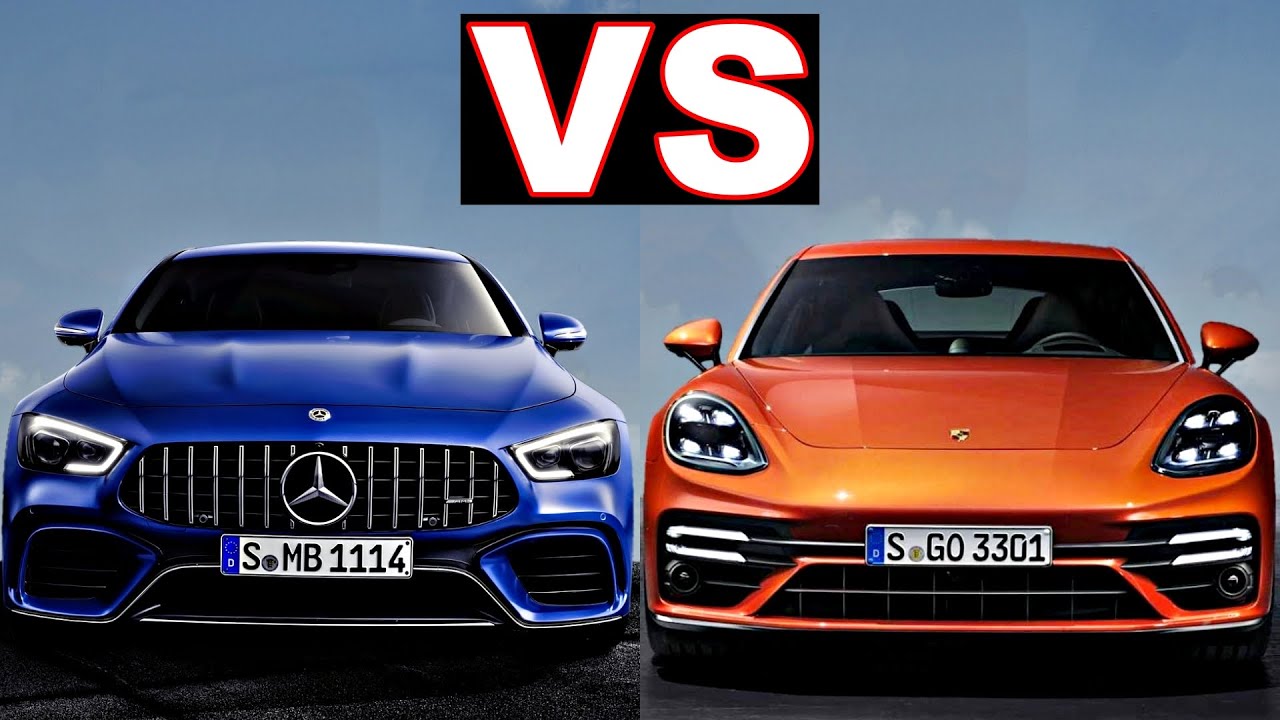 Porsche Panamera Vs Mercedes Amg Gt 63 S 4 Door Coupe (2021) Panamera 4S Vs Amg Gt 63 S. (Review) - Youtube