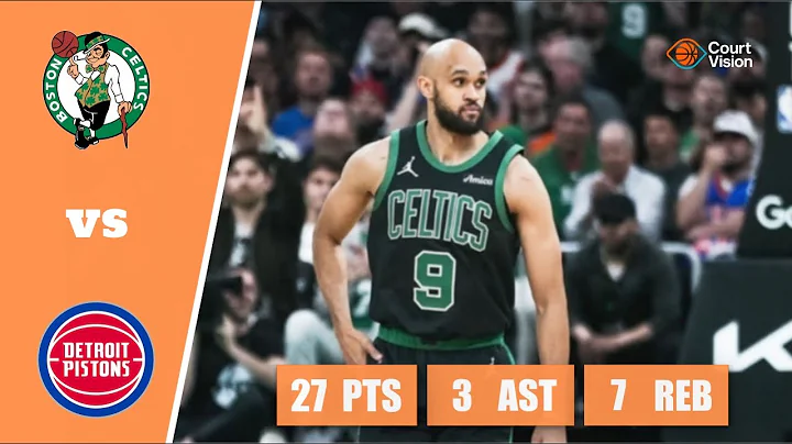 Derrick White - 27 Points, 3 Steals, 6 Three-Pointers vs Pistons - 2025-26 Regular Season