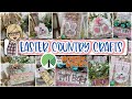  easter country crafts collection  whimsical rustic creations dollar tree hobby lobby