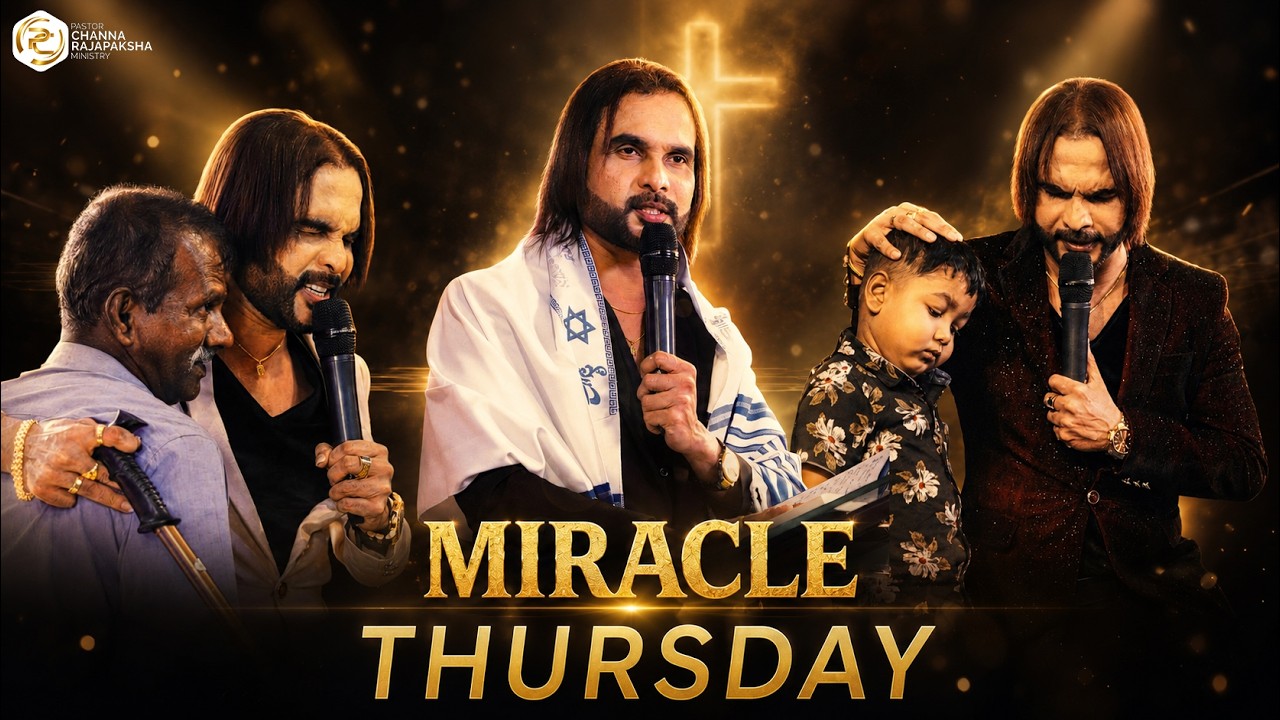 Miracle Thursday | ආශ්චර්යමත් බ්‍රහස්පතින්දා 2026.08.13 with Rev. Dr. Channa Rajapaksha