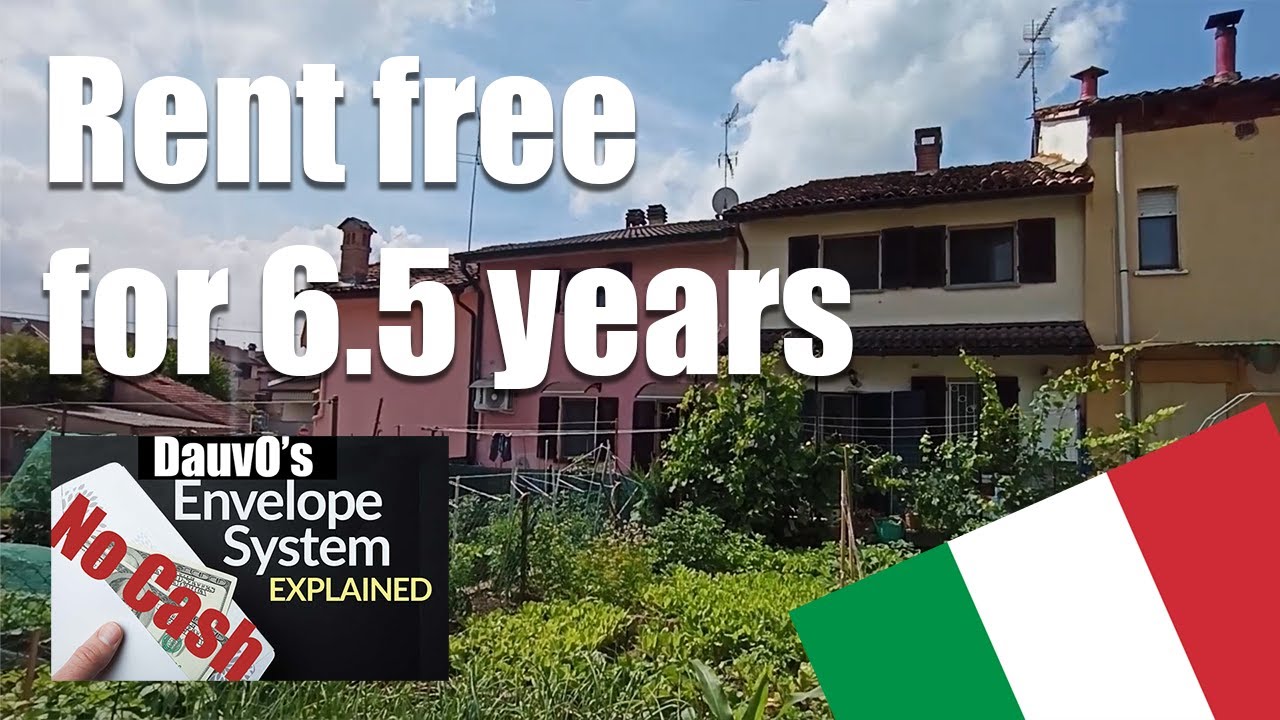 What happened after living in Italy rent free mortgage free + Virtual Cash Envelope Budget Tip