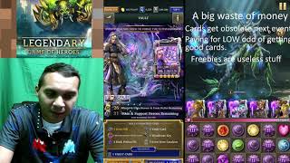 El juego movil Legendary Game Of Heroes. Match 3 puzzle game. screenshot 4