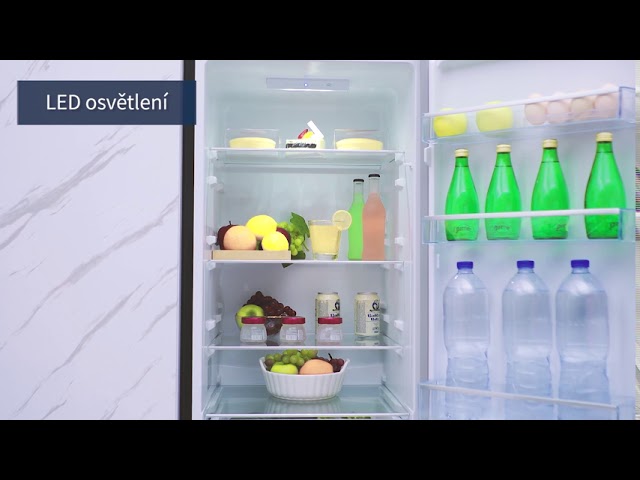 Chiq Fridge Double Door 270l With Dispenser
