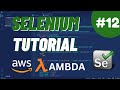 How to deploy python selenium script in aws lambda in 2022