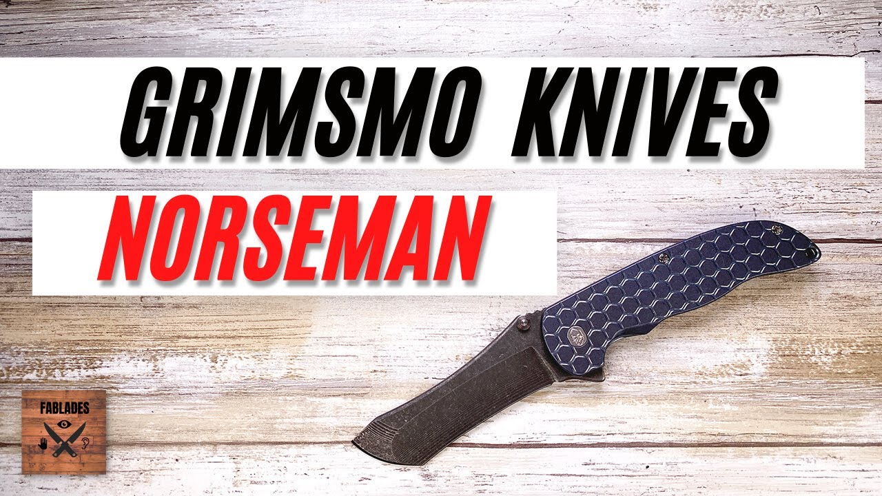 Grimsmo Knives Norseman Pocketknife. Fablades Full Review YouTube