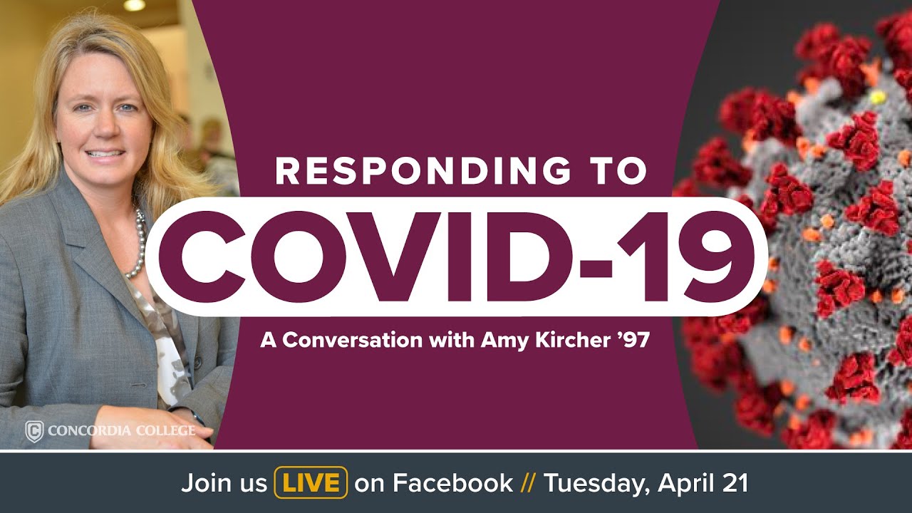 Responding to COVID-19: A Conversation with Amy Kircher ’97 - YouTube