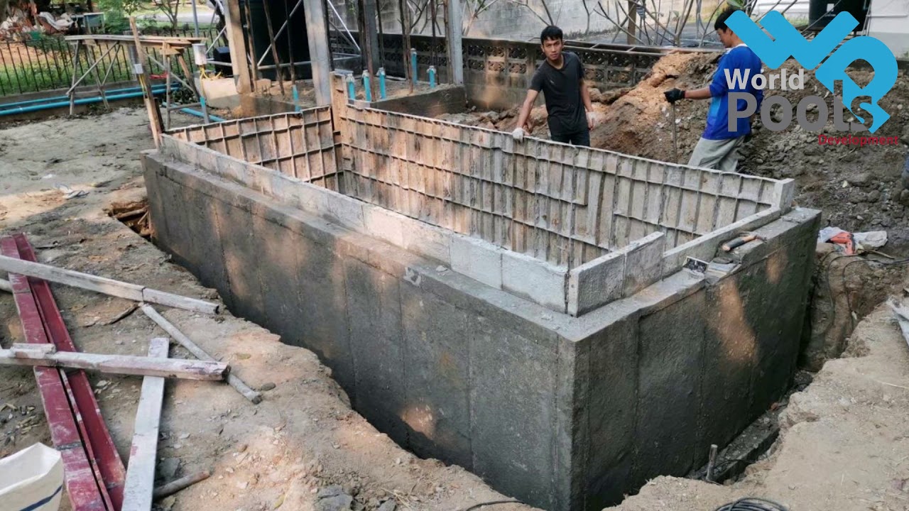 Private pool สระว่ายน้ำระบบเกลือ (สกิมเมอร์) ขนาด 2x5x1.2 ม.