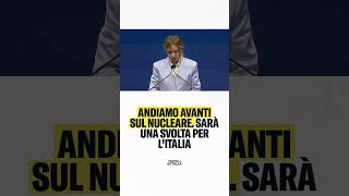 Il ritorno al nucleare è una scelta di visione e responsabilità.