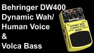 [DEMO] Behringer DW400 & Volca Bass