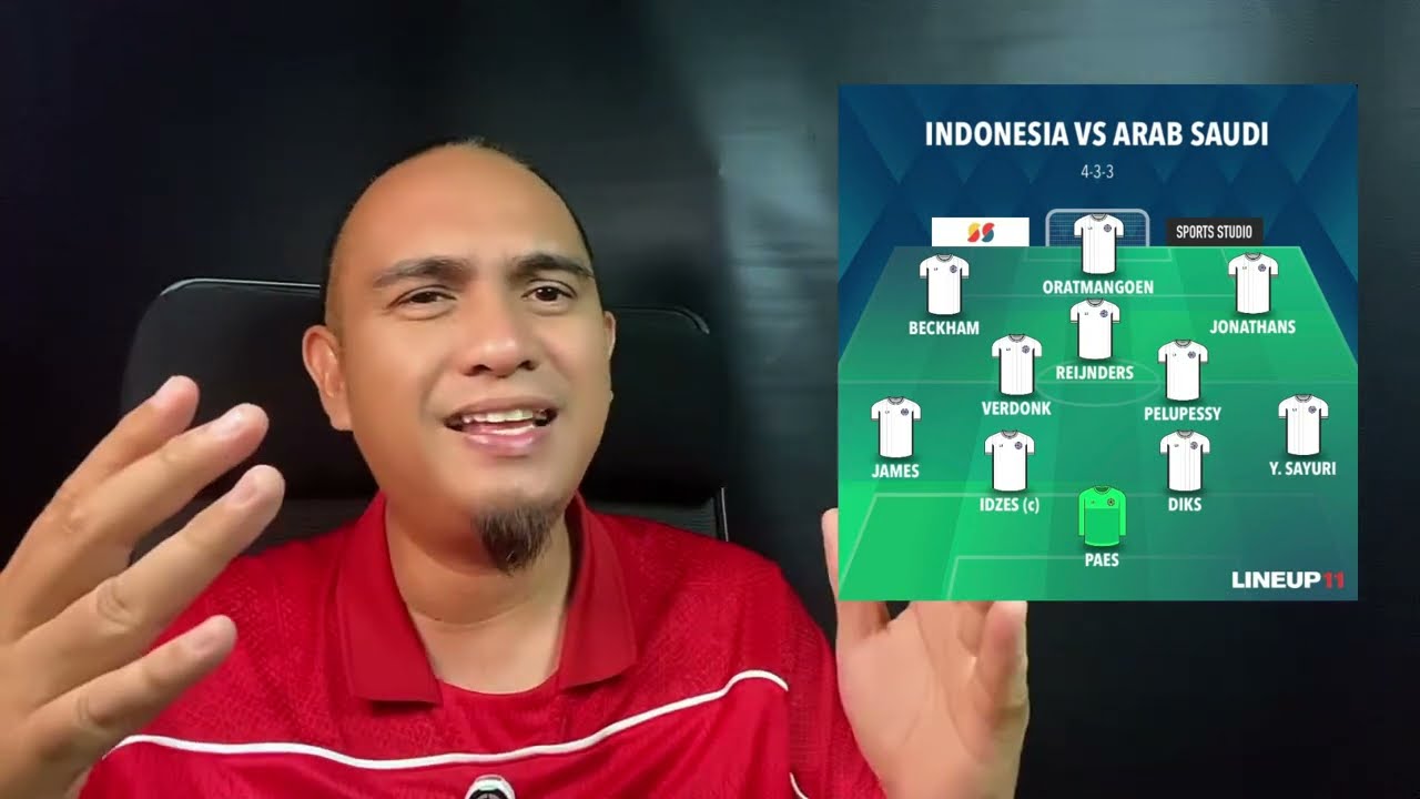 PREDIKSI FORMASI DAN STARTING LINE UP TIMNAS INDONESIA VS ARAB SAUDI