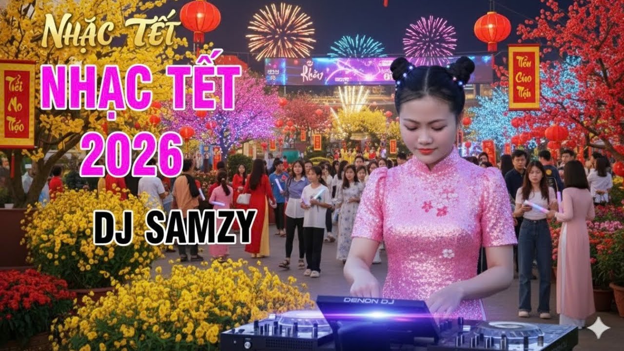 LK NONSTOP XUÂN ĐÃ VỀ REMIX - DJ SAMZY - NHẠC TẾT 2026 HAY NHẤT CHÀO XUÂN BÍNH NGỌ