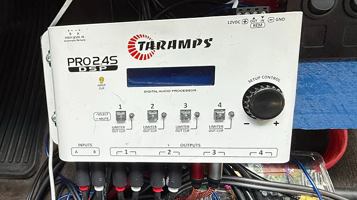 My taramps pro 2.4s dsp settings👌🏽👌🏽👌🏽