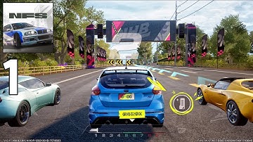 Need For Speed Mobile Beta - Gameplay Walkthrough Part 1 (android,ios)