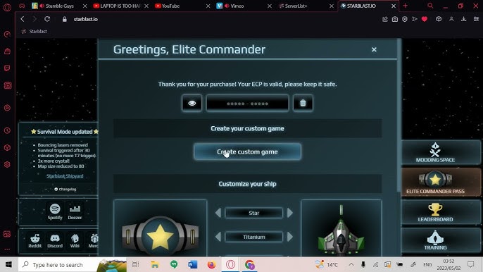 Check out Elite Commander Pass on Starblast.io Wiki via @CurseGamepedia:   : r/Starblastio