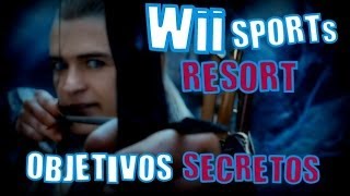 Wii SPORTs RESORT ||| OBJETIVOS SECRETOS VOL.1 ||| TIRO CON ARCO screenshot 5