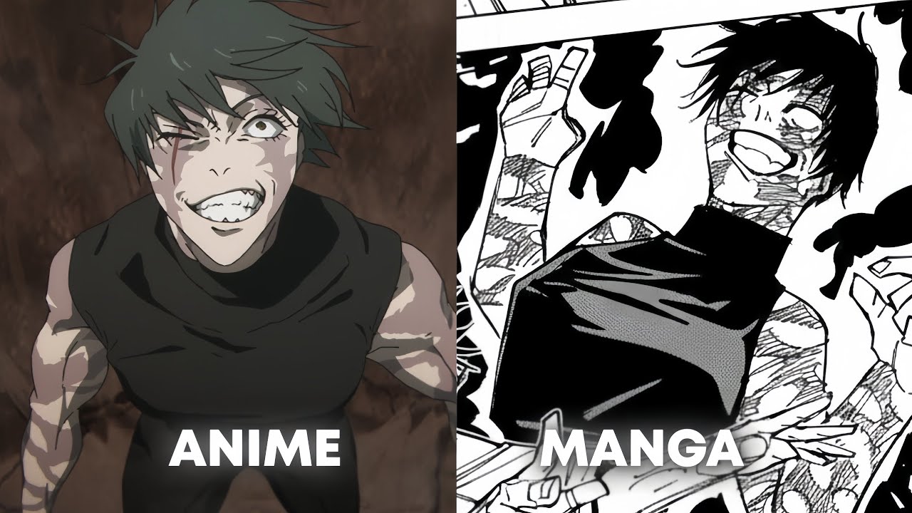 Anime vs Manga || Jujutsu Kaisen season 3 episode 4