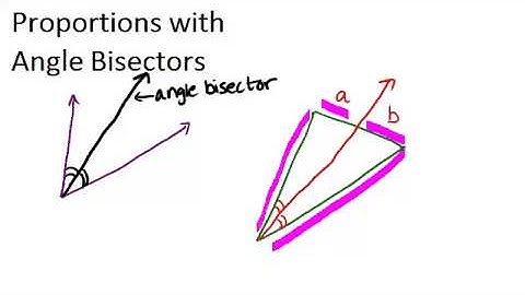 Proportions with Angle Bisectors: Lesson (Geometry Concepts)