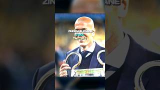 Zidane's tactics 😈#football #edit #cr7 #zidane #shorts #viral #trending