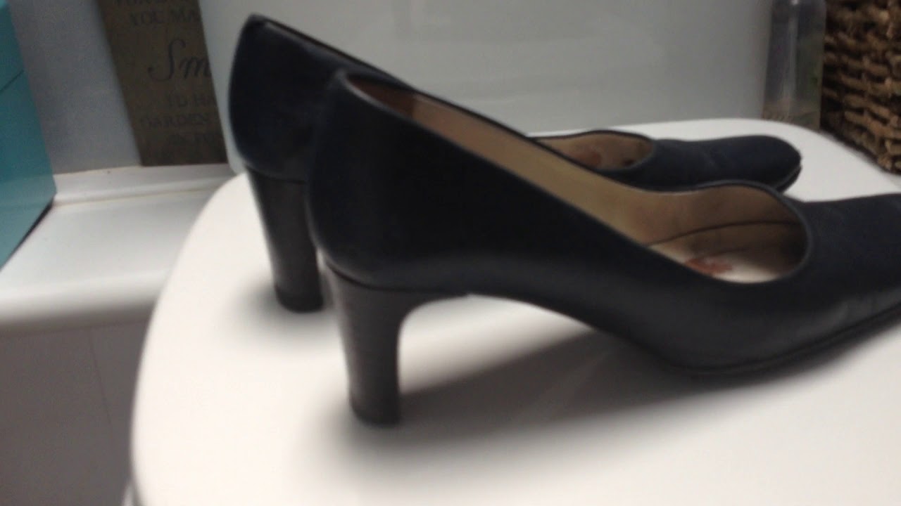 well worn high heels