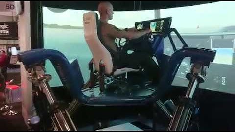 Cruden displays fast small craft simulator at I/ITSEC 2017