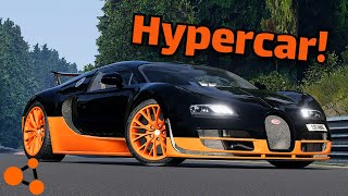 Bugatti Veyron Super Sport – Extreme BeamNG Crash, Rollover & Handling Test!
