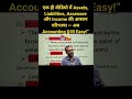 एक ही वीडियो में Assets, Liabilities expenses और Income की आसान परिभाषा — अब Accounting हुआ Easy!”