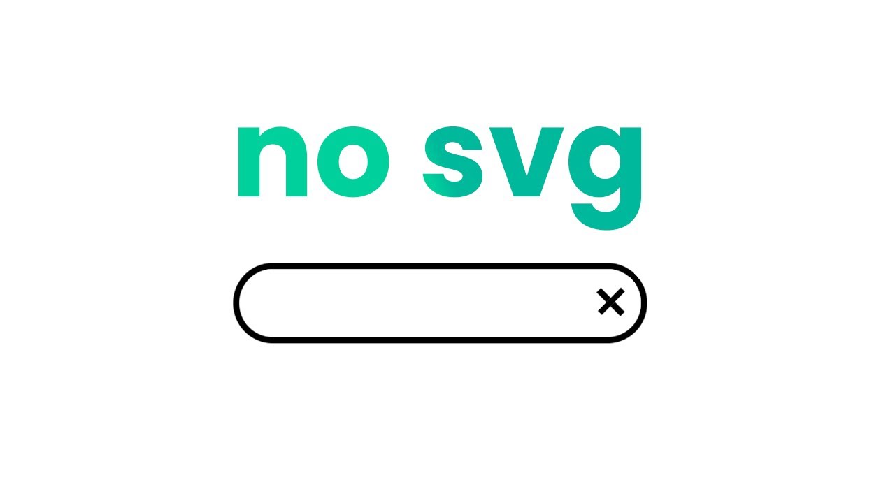 Animated Search Bar with HTML, CSS and JavaScript - NO SVG