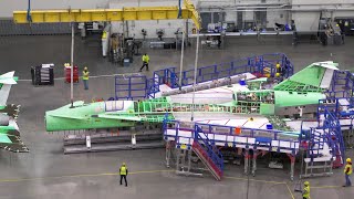 How Nasa Built its Brand New Supersonic Aircraft Inside Massive High Tech Factory