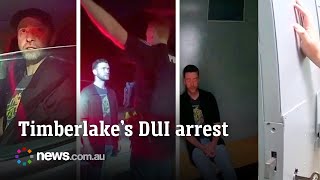 Police Release Bodycam Vision Of Justin Timberlakes Awkward Dui Arrest
