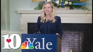 Webb High School graduate named Yale University's first permanent female president