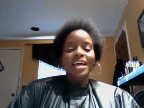 Model Tomiko Fraser Hines' Pre "BIG CHOP!" Video