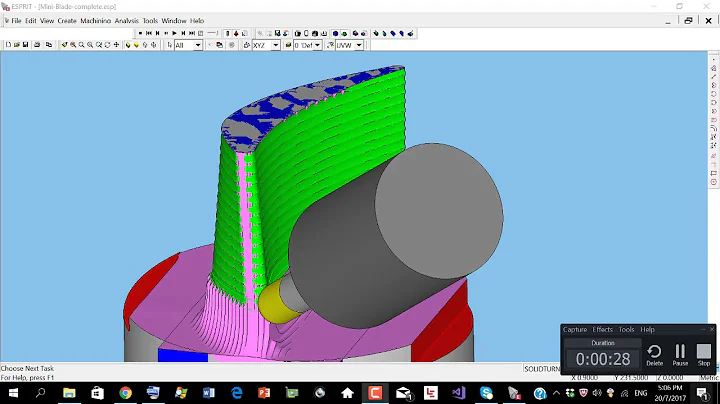 MachineWorks Step10 Tolerance 0.1mm Animation