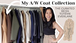 MY AUTUMN WINTER COAT COLLECTION | feat. The Curated, Toteme, Reiss  (Mini Reviews & How to Style)