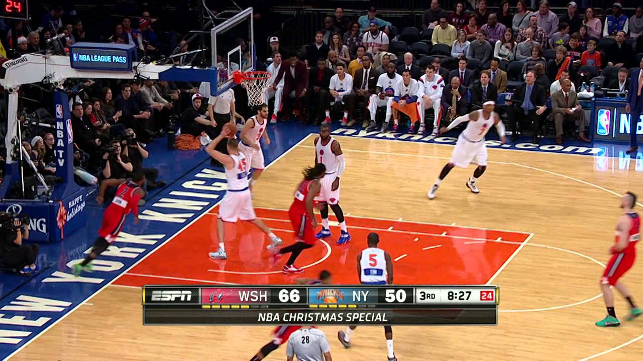 Wall and Beal Give the Wizards a Christmas Day Win Over Knicks