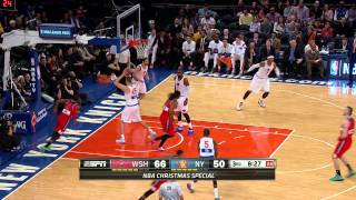 Wall and Beal Give the Wizards a Christmas Day Win Over Knicks