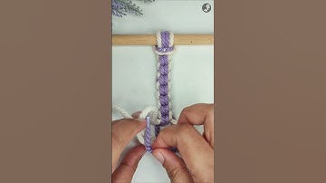 #shorts How to Tie Endless Falls Knot | Macrame Knots