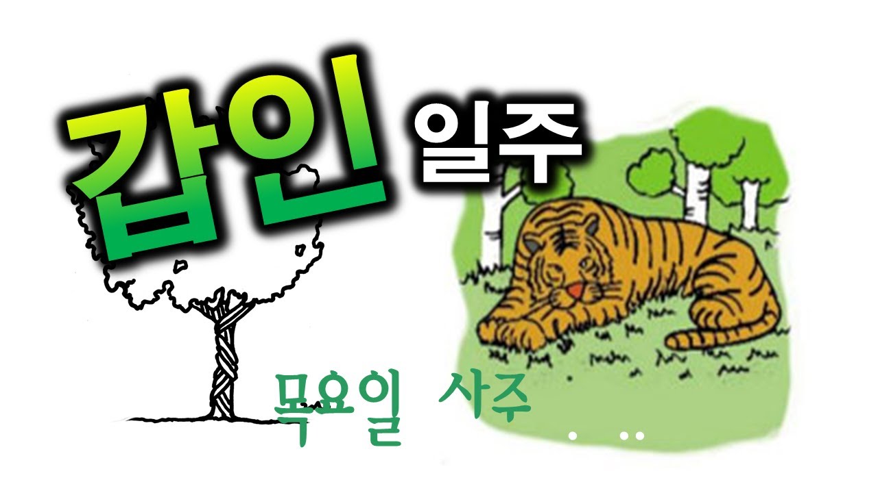 갑인일주 한방정리(61일차)