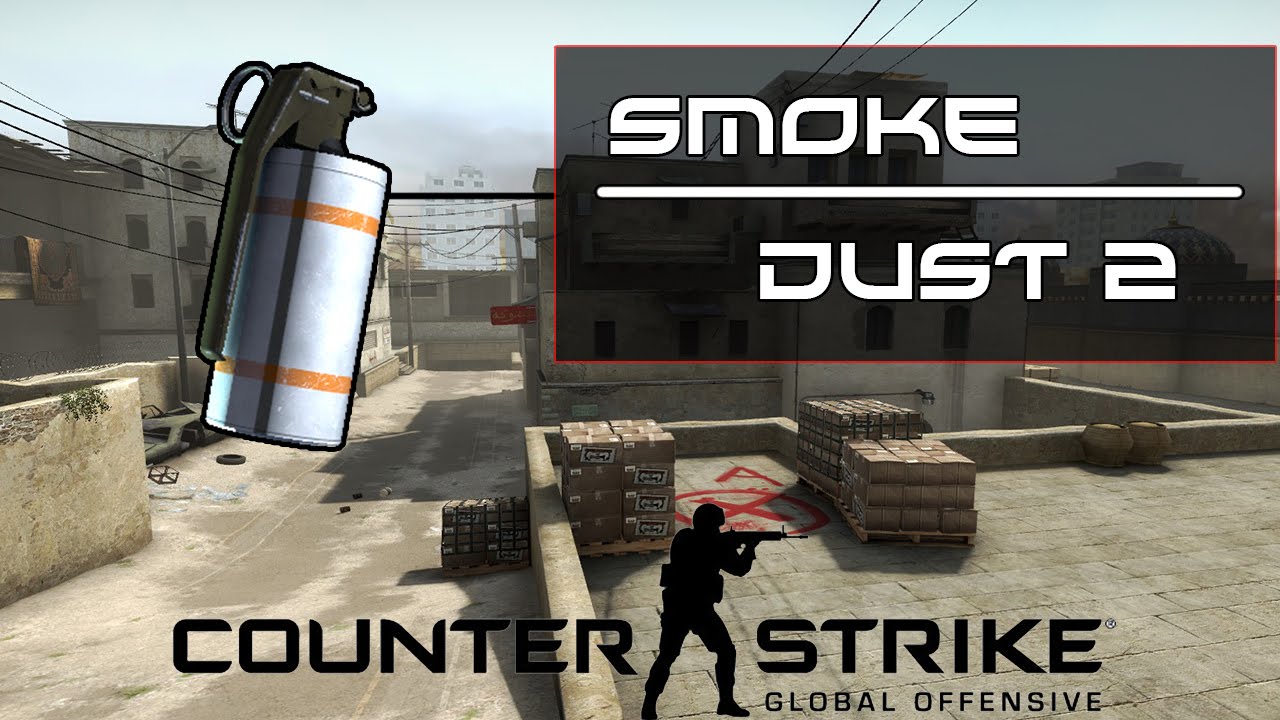 CS:GO - Tuto Smoke - Dust2 - YouTube