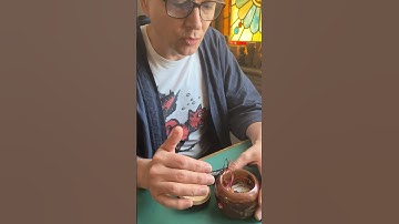 Jay built a Hulda Clark Zapper into a small wooden honey pot 🍯 #huldaclarkzapper