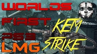 CoD GHOSTS-WORLDS FIRST K.E.M Strike on ps3 with LMG Chainsaw