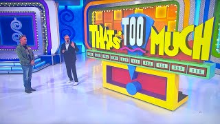 The Price Is Right  Thats Too Much  1262023