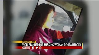Vigil planned for Denita Hedden who disappeared a year ago