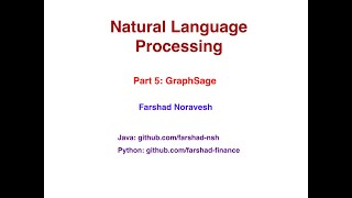 Part 5: GraphSage