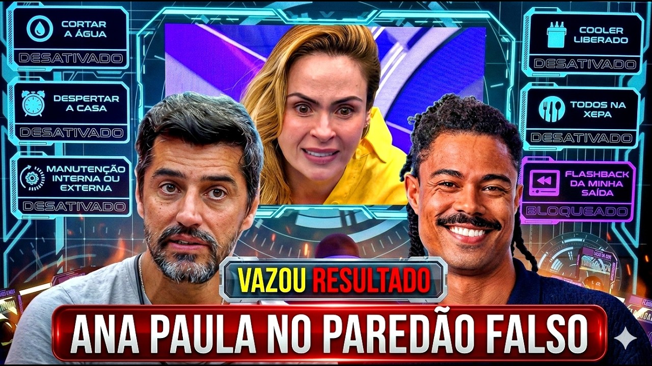 🔥 Manipulação no BBB 26? Enquetes do Paredão Falso indicam Ana Paula no Quarto Secreto!